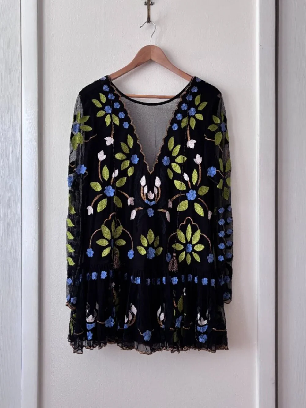 Free People Hearts Are Wild Mini Dress